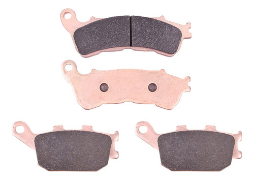 3 Pares De Pastillas De Freno Para Honda Vt1300 Nc700d