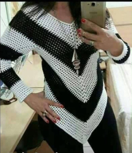 Imagen 2 de 2 de Buzo En Crochet