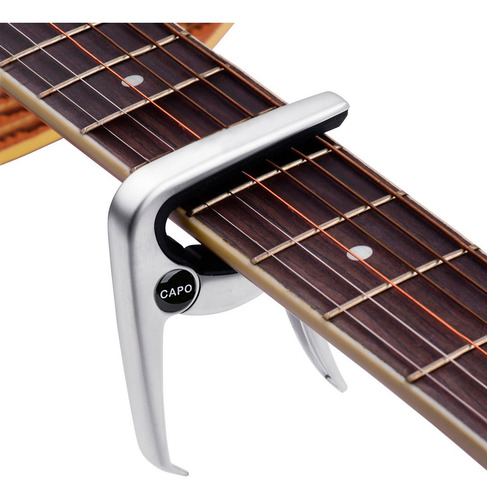 Imagen 5 de 8 de Capo Capotraste Guitarra Acustica Electrica Ukelele Cuotas