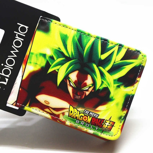 Cartera Billetera Dragon Ball Z Modelos Moda Color Broly Gogeta