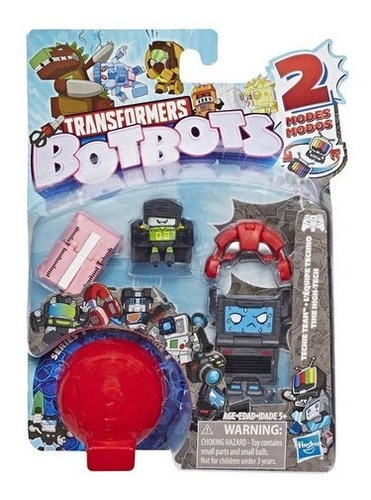 Brinquedo Pack 5 Figuras Transformers Botbots Hasbro E3486