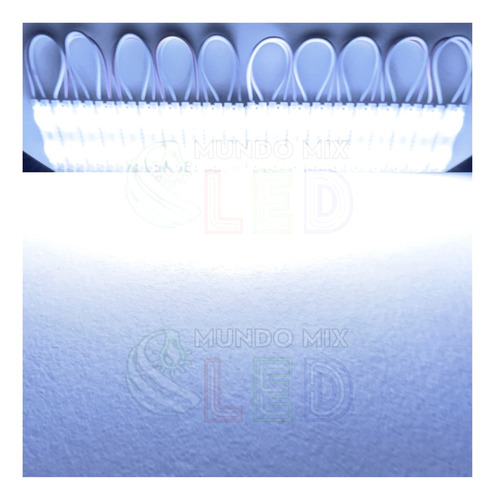 1000pçs Módulo Injetado Letra Caixa Comunicação Visual 12v 1,5w 7025 2-leds Branco Frio 6500k Lente 160º