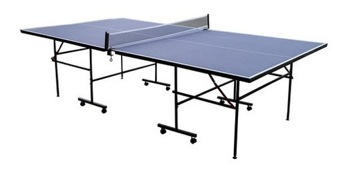 Mesa Ping Pong Tenis Profesional Urbanfit Pro Plegable Azul