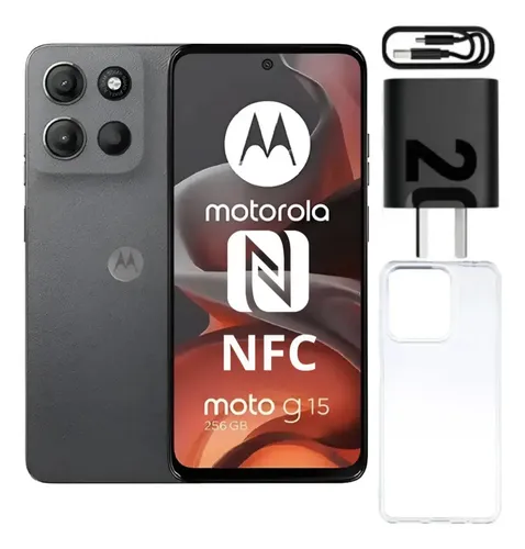 Motorola Moto G15 256gb 12gb Ram (8+4) Nfc Dual Sim + Funda