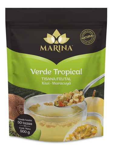 Tisana Gourmet Frutal Marina Verde Tropical 500g