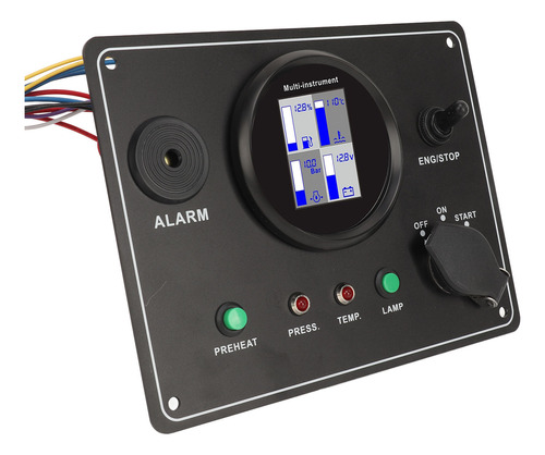 Panel De Instrumentos Para Yates, Motor De Barco, Led Digita