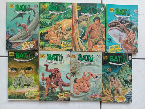 Comic Mini Batu (tawa)lote 8 Pzs Edpa Numeros Bajos Como New