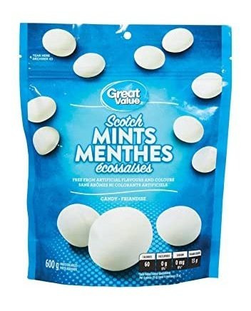 Scotch Caramelos De Menta - 600 Gramos Bolsa Resellable
