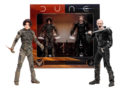 Mcfarlane Toys Dune 2 - Paul Atreides Y Feyd-rautha Harkonn.