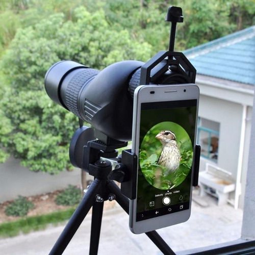 Adaptador Universal Celular A Telescopio Microscopio