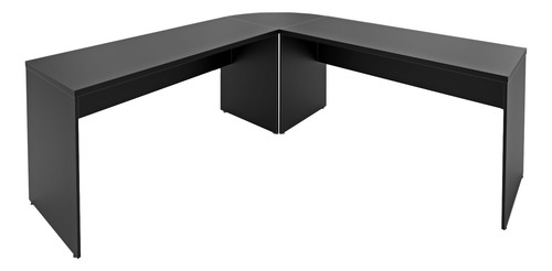 Mesa 1400x600 Em L Escrivaninha Com Conexão Netmobil