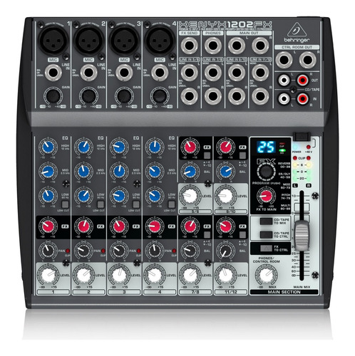  Mixer Consola Behringer Xenyx 1202 Fx 20w.