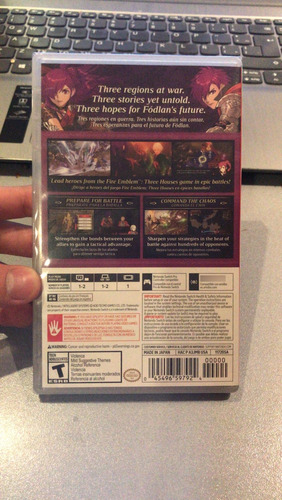Fire Emblem Warriors Three Hopes Nintendo Switch Nuevo (Usado)