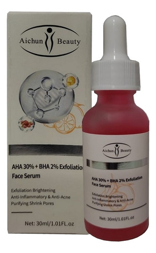 Pack 2 Serum Facial Aha 30% + Bha 2% Peeling Solution 30ml