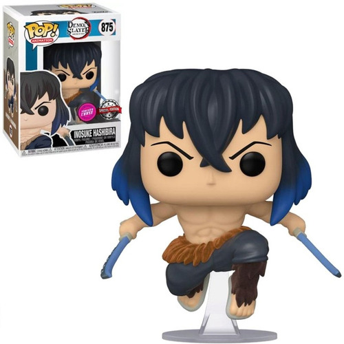 Inosuke Hashibira 875 Flocked Chase Edicion Especial Funko
