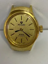 Comprar Reloj Nivada Mov Cuerda Mod F77 17 Jewels 18k Gold Plated