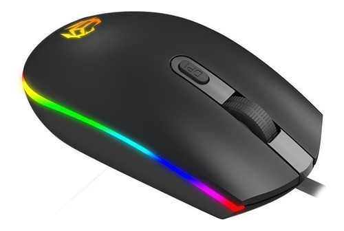 Mouse Alambrico Usb 2400dpi Hot Shot Mobic 5d Oficina