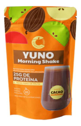Cascara Foods Yuno Morning Shake Doypack Batido Cacao Mornin Sabor Cacao Morning