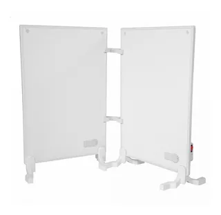 Panel calefactor eléctrico Ecosol Ambiente-Duo Quadrans 600 W blanco 220V