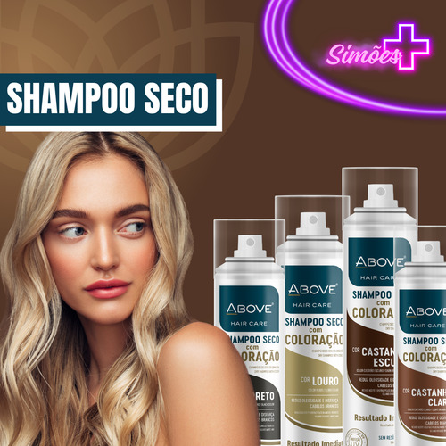 Shampoo A Seco Com Coloração Above 4 Variação De Cor 150ml