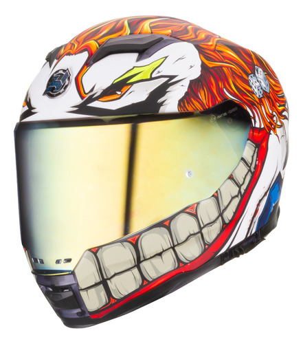 Hax Helmets. Casco Integral Dot Ece 06. Modelo Force Gambler