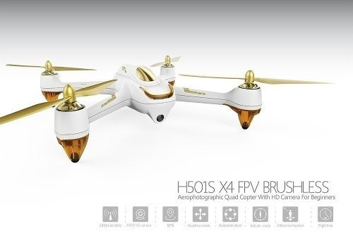Drone Hubsan X4 H501S Standard Edition com câmera FullHD black 1 bateria