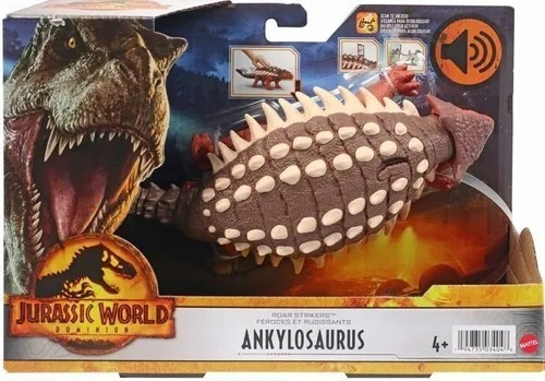 Jurassic World Ankylosaurus Ruge Y Ataca