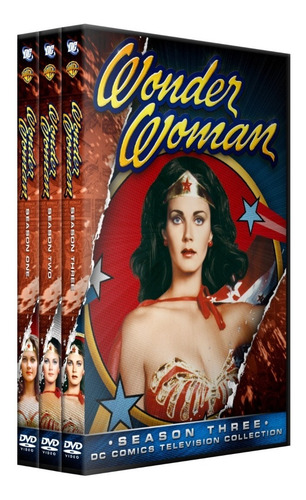 Wonder Woman La Mujer Maravilla Serie Completa En Dvd Latin