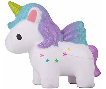 Anboor Squishie Unicornio De Color Rising Star Lenta Kawaii 