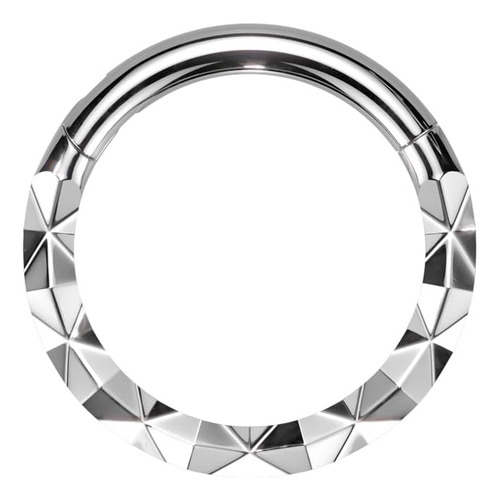 Anillo De Segmento Con Bisagras Facetadas X Orientado Hacia