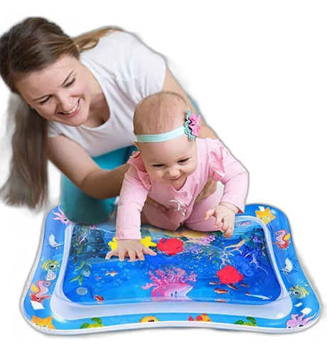 Tapete De Agua Inflable Para Bebe 