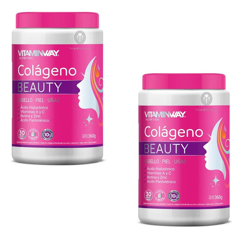 Colageno Bebible  X 300 Grs- Vitaminway X 2 Unidades