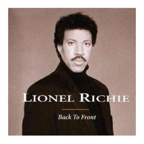 Richie Lionel Back To Front Cd Nuevo