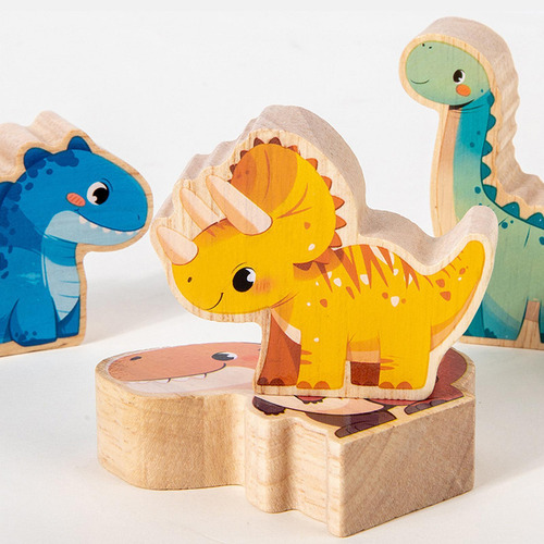 Bloques De Madera Balance Game Sensory Educational Animal