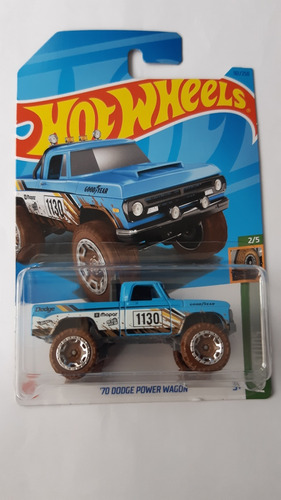 Hot Wheels '70 Dodge Power Wagon De Colección 