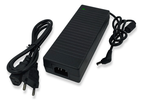 Fonte 24v Volts 8a Bivolt Preta 8a Amperes Real 192w Real