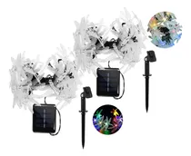 Comprar X2 Guirnalda Solares Luces Exterior Jardin Guirnaldas Terraz