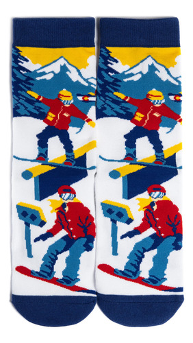 Calcetines Divertidos I D Rather Be Para Hombres Y Mujeres Color Diseño De La Tela Talle
