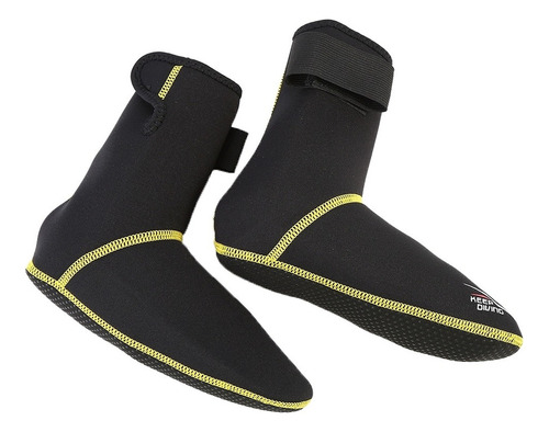 Botas De Buceo Antideslizantes Con Cierre De Velcro Y Calcet