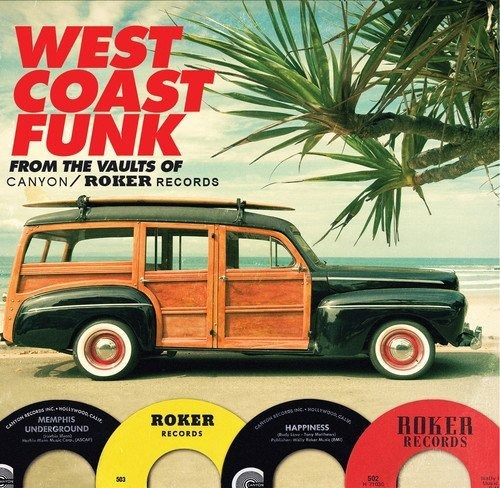 Cd West Coast Funk From The Vaults Of Canyon / Roker Record