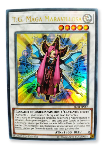 Yugi-oh! T.g. Wonder Magician Blrr-en057 Ultra 