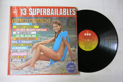 Vinyl Vinilo Lp Acetato 13 Super Bailables Vol 4 Tropical