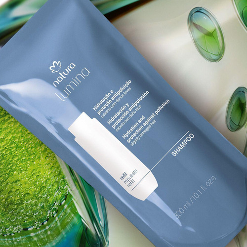 Refil Shampoo Hidratação E Proteção Antipoluição Natura