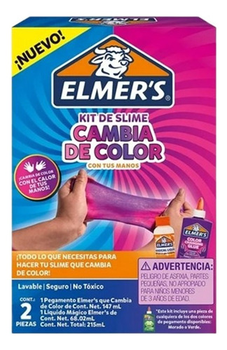 Kit De Slime Cambia De Color Mini Elmers