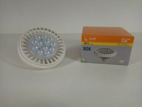 Lampara Led Ar111 12w Gu10 Luz Calida  Dimerizable Candil