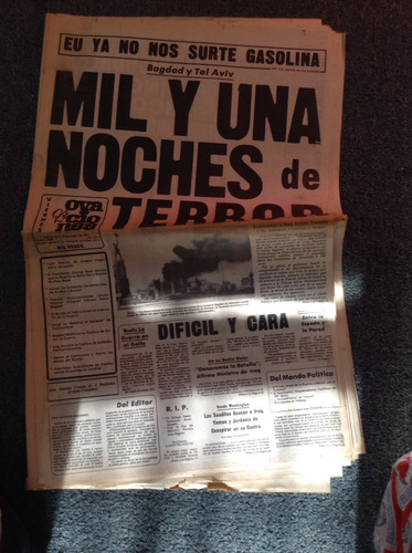 Periodico La Segunda De Ovaciones