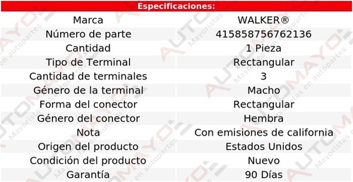 Sensor Presión Del Multiple Skylark 6 Cil 3.1l Buick 94-98