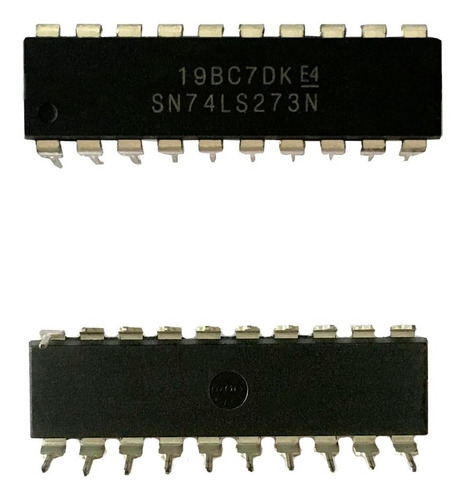 Circuito Integrado 74ls273 Flip Flop Ttl Ocho Tipo D 2pzs