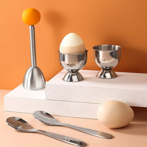 O Juego De Tapones Para Galletas De Huevos Cocidos, Suaves