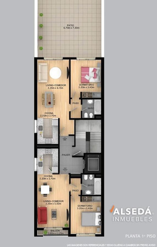 Imagen 9 de 10 de Semipisos De 1 Dormitorio - Ituzaingo Y Buenos Aires
